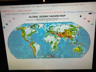 Mappa sismica mondiale