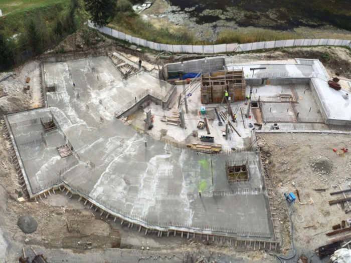 Sistema Penetron® per la costruzione di nuova struttura ricettiva sita a Chamonix