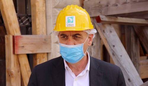 Commissario Legnini visita i cantieri della ricostruzione