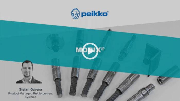 Giunzione meccanica barre d'armatura: nuova ETA del sistema MODIX® di Peikko